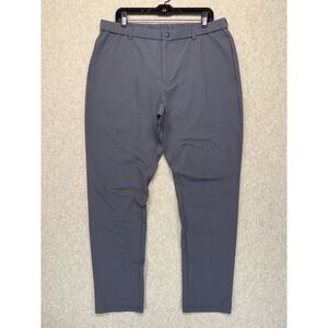 Bearbottom Stretch Travel Pants Gray XL 32 Inseam Athletic Casual